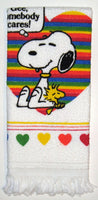 Vintage Snoopy Hand Towel - Love