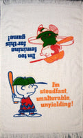 Charlie Brown And Lucy Vintage Hand Towel