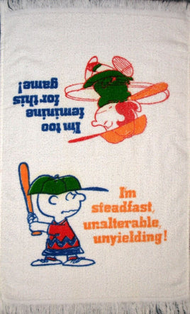 Charlie Brown And Lucy Vintage Hand Towel