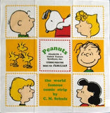 Peanuts Gang Large Vintage Handkerchief