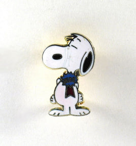 Snoopy Hero Cloisonne Pin (Marks On Face)