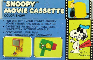 Roll Over, Beethoven Snoopy Hand Held Movie Cassette