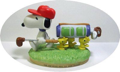 Hallmark Figurine:  On The Course