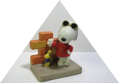 Hallmark Figurine:  Snoopy Joe Cool And Friend