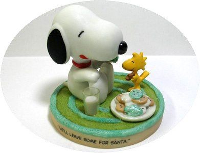 Hallmark Figurine:  Cookies For Santa