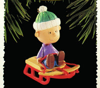 1995 Peanuts Gang Christmas Ornament - Linus