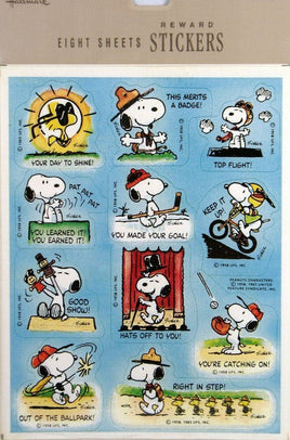 Snoopy Rewards Stickers (New But Near Mint) - snoopn4pnuts.com