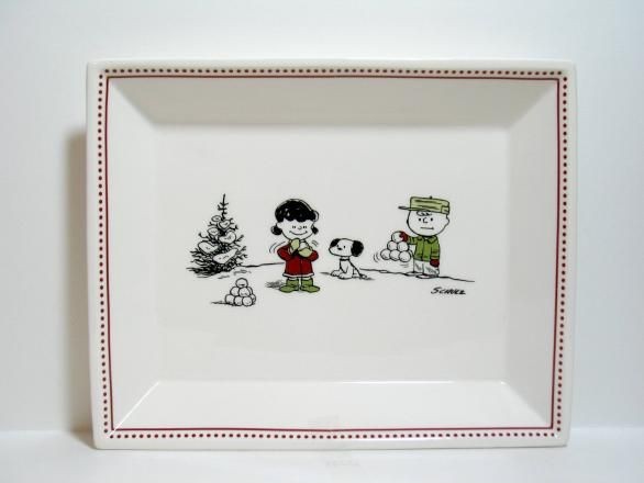 Limited-Edition Ceramic Dish - Lucy, Charlie Brown and Snoopy