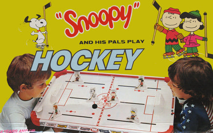 1972 Snoopy Hockey Game - RARE! (No Box/Re - Packaged) - snoopn4pnuts.com