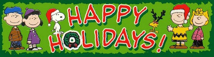 Peanuts Holiday Wall Banner - 4 Feet Long!