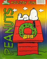 Holiday Fun Peanuts Christmas Frame-Tray Jigsaw Puzzle