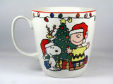 Snoopy Santa Christmas Lights Mug
