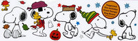 Snoopy Large Multi-Holiday Bulletin Board Wall Decor Set - 41 Pieces!