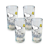 Peanuts Snoopy 12 Ounce Cooler Glasses