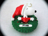 SNOOPY I (HEART) YOU ORNAMENT