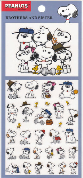 Snoopy Clear - Backed Stickers - snoopn4pnuts.com