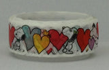 Snoopy Hearts Decorative Snoopy Personas Washi Masking Tape - Almost 33 Feet Long!