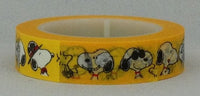 Snoopy and Woodstock Decorative Snoopy Personas Washi Masking Tape - Almost 33 Feet Long! - snoopn4pnuts.com