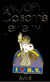 Snoopy I Love New York Cloisonne Pin