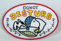 Imported Snoopy and Woodstock Sleeping Patch - Do Not Disturb