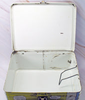 Peanuts Gang Vintage Metal Lunch Box - RARE! - snoopn4pnuts.com