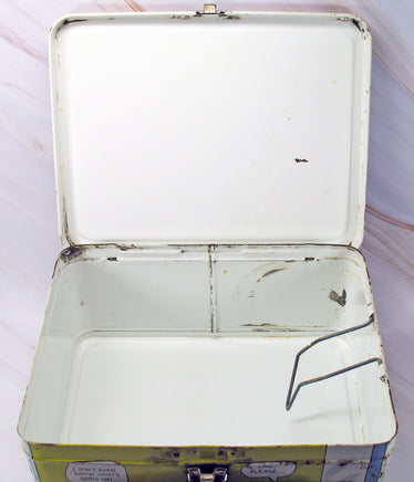 Peanuts Gang Vintage Metal Lunch Box - RARE! - snoopn4pnuts.com