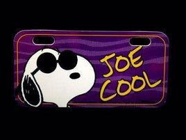 Snoopy Joe Cool Mini License Plate