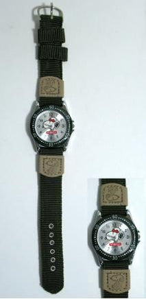 Snoopy Joe Cool Watch - Green