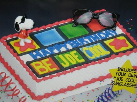 Snoopy Joe Cool Cake Topper