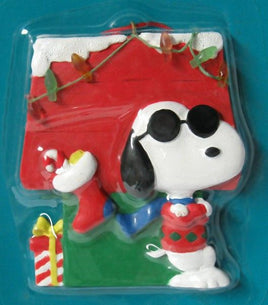 Adler Snoopy Joe Cool Doghouse Ornament
