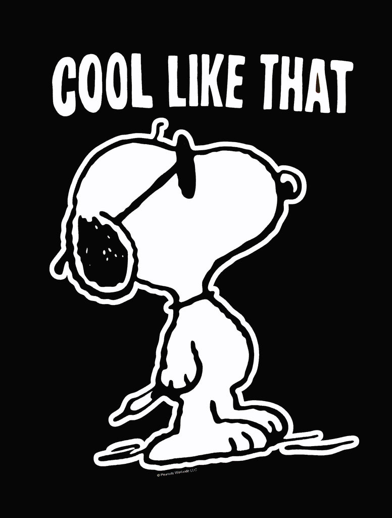 Snoopy Joe Cool T-Shirt With Giant Graphics - Cool Like That