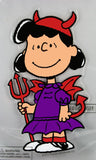 Lucy Halloween Jelz Window Cling - Devil