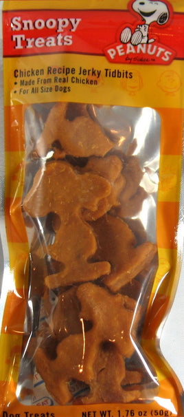 Snoopy-Shaped Chicken Jerky Pet Treats