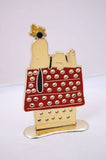 Snoopy Vintage Metal Jewelry Holder