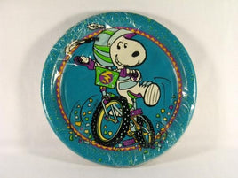 Snoopy Joe Cool Biker Dinner Plates