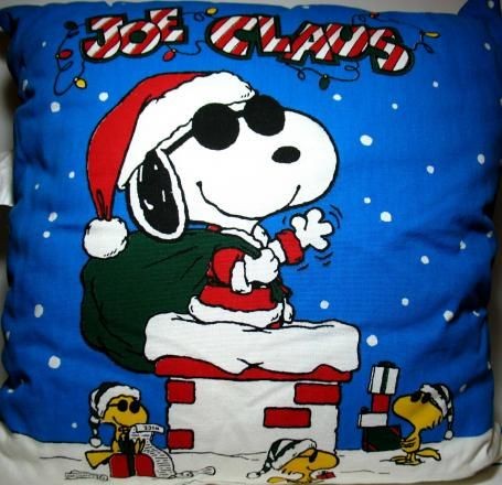 Joe Claus Christmas Pillow