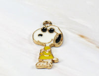 Snoopy Joe Cool Enamel Charm