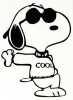 Snoopy Joe Cool Die-Cut Vinyl Decal