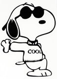 Snoopy Joe Cool Die-Cut Vinyl Decal