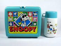 Vintage Joe Cool Lunch Box and Thermos Bottle