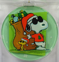 2009 Snoopy Joe Cool Acrylic Christmas Ornament