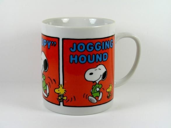 Snoopy Jogging Hound Mug