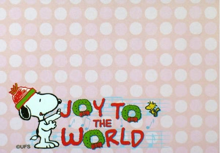 Peanuts Christmas Sticky Notes Pad -
Joy To The World