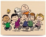 Peanuts Gang Large RUBBER STAMP