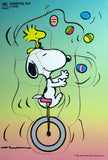 Snoopy Juggling Act Wood Puzzle
