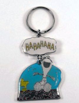 Snoopy And Woodstock Thought Bubble Dangle Key Chain