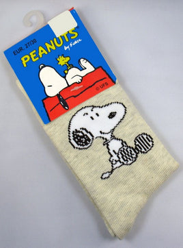 Kids Snoopy Socks - Smiling Snoopy  (Size 6 1/2 - 7 1/2)