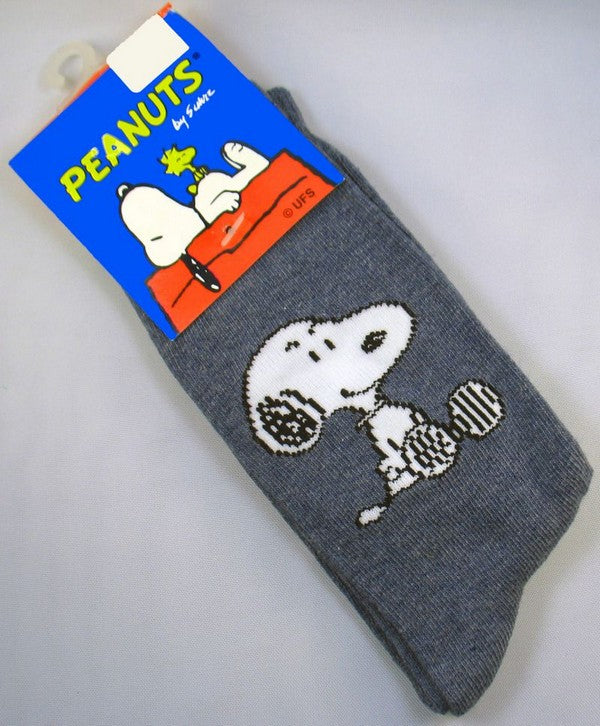 Kids Snoopy Socks - Smiling Snoopy  (Size 6 1/2 - 7 1/2)