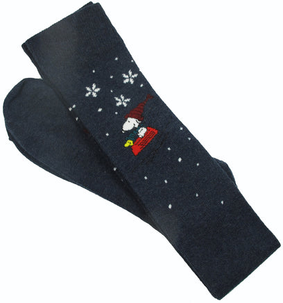Snoopy Snowflakes Knee Socks - snoopn4pnuts.com