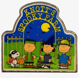 Knott's Enamel Pin - Peanuts Spooky Halloween - snoopn4pnuts.com